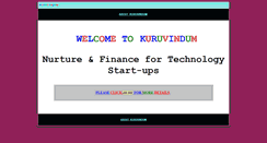 Desktop Screenshot of kuruvindum.com